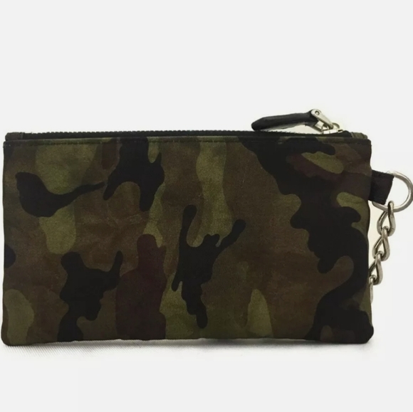 AUTHENTIC PRADA CAMOUFLAGE CHAIN POUCH /A2404 - Picture 10 of 12